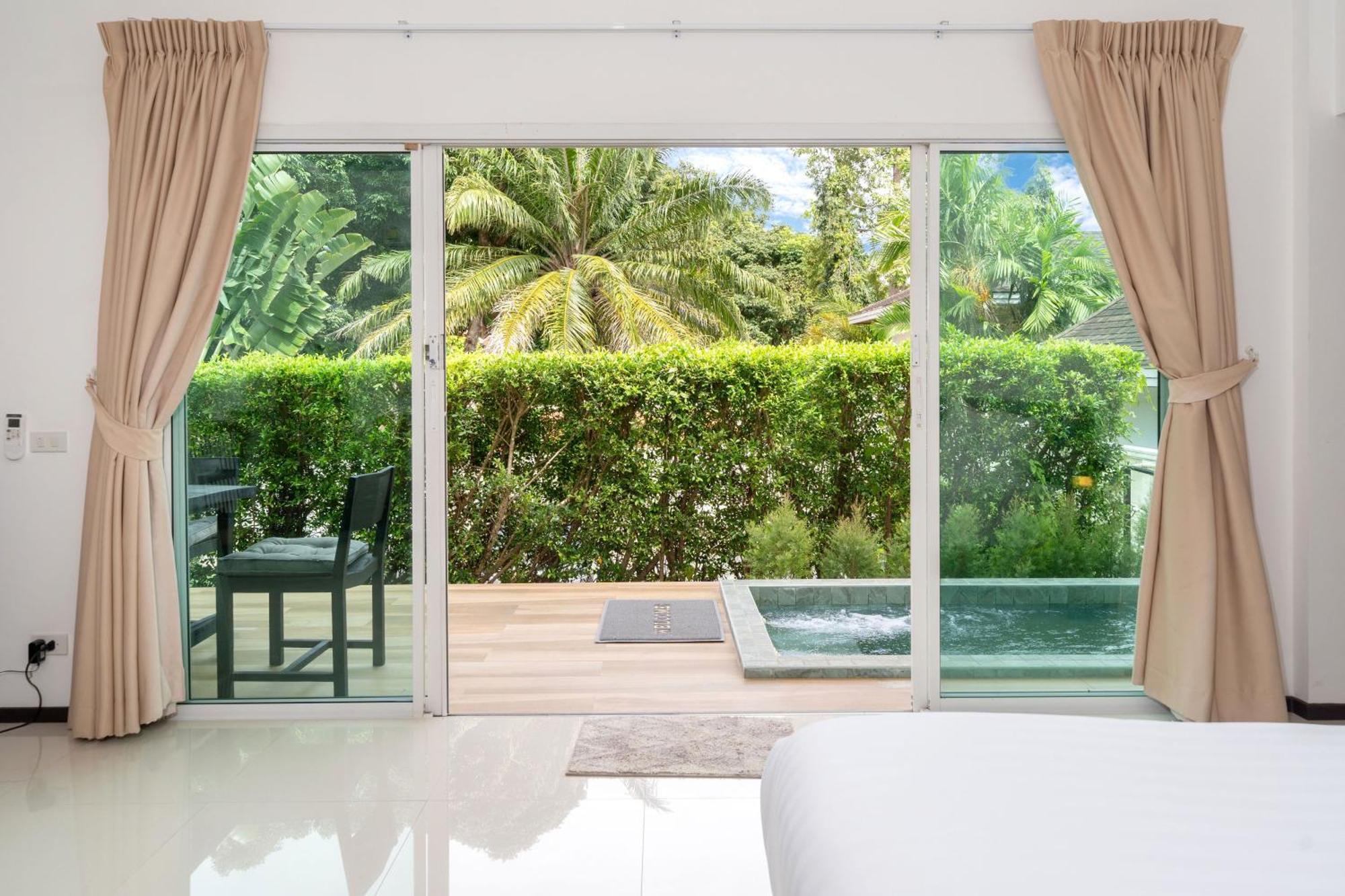 Oxavia Garden Oasis In Nai Harn - Your Private Tropical Garden With 3 Cabins And Jacuzzi Rawai Buitenkant foto