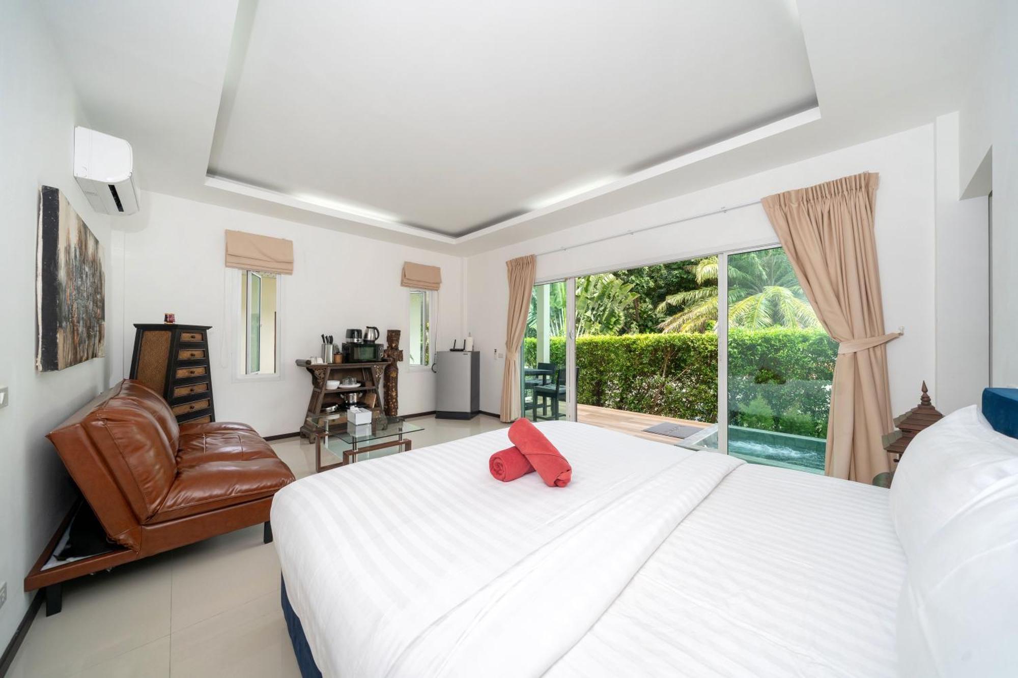 Oxavia Garden Oasis In Nai Harn - Your Private Tropical Garden With 3 Cabins And Jacuzzi Rawai Buitenkant foto