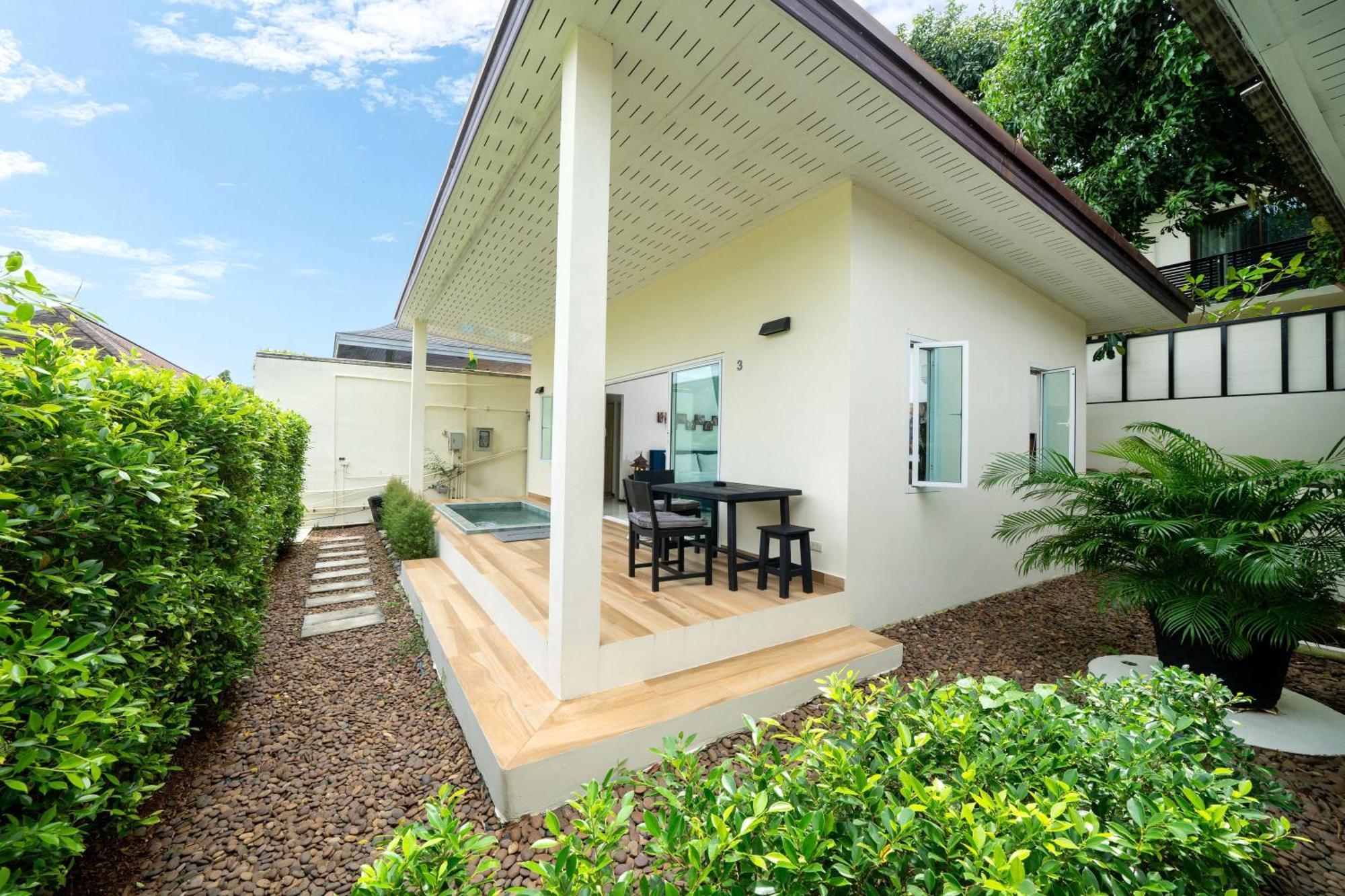 Oxavia Garden Oasis In Nai Harn - Your Private Tropical Garden With 3 Cabins And Jacuzzi Rawai Buitenkant foto