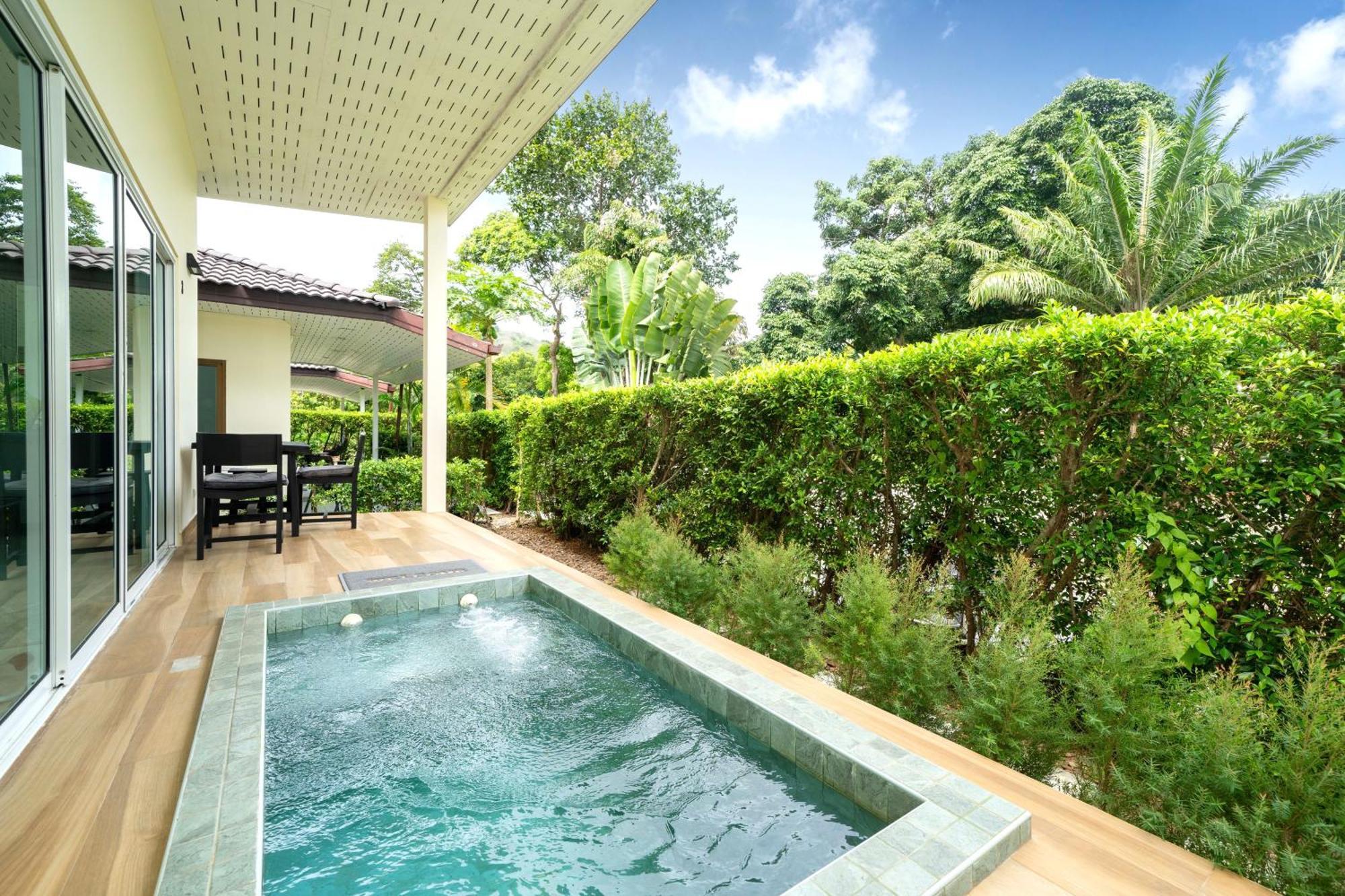 Oxavia Garden Oasis In Nai Harn - Your Private Tropical Garden With 3 Cabins And Jacuzzi Rawai Buitenkant foto