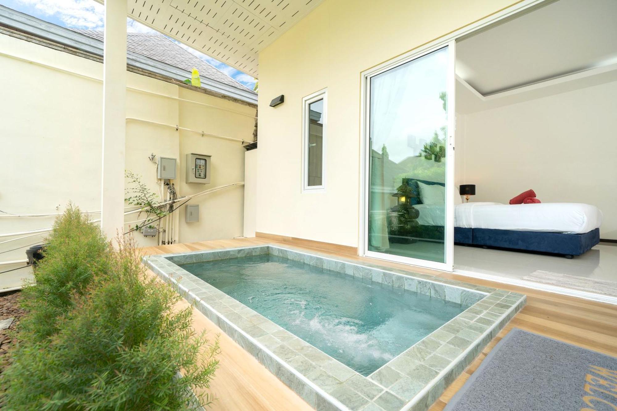 Oxavia Garden Oasis In Nai Harn - Your Private Tropical Garden With 3 Cabins And Jacuzzi Rawai Buitenkant foto