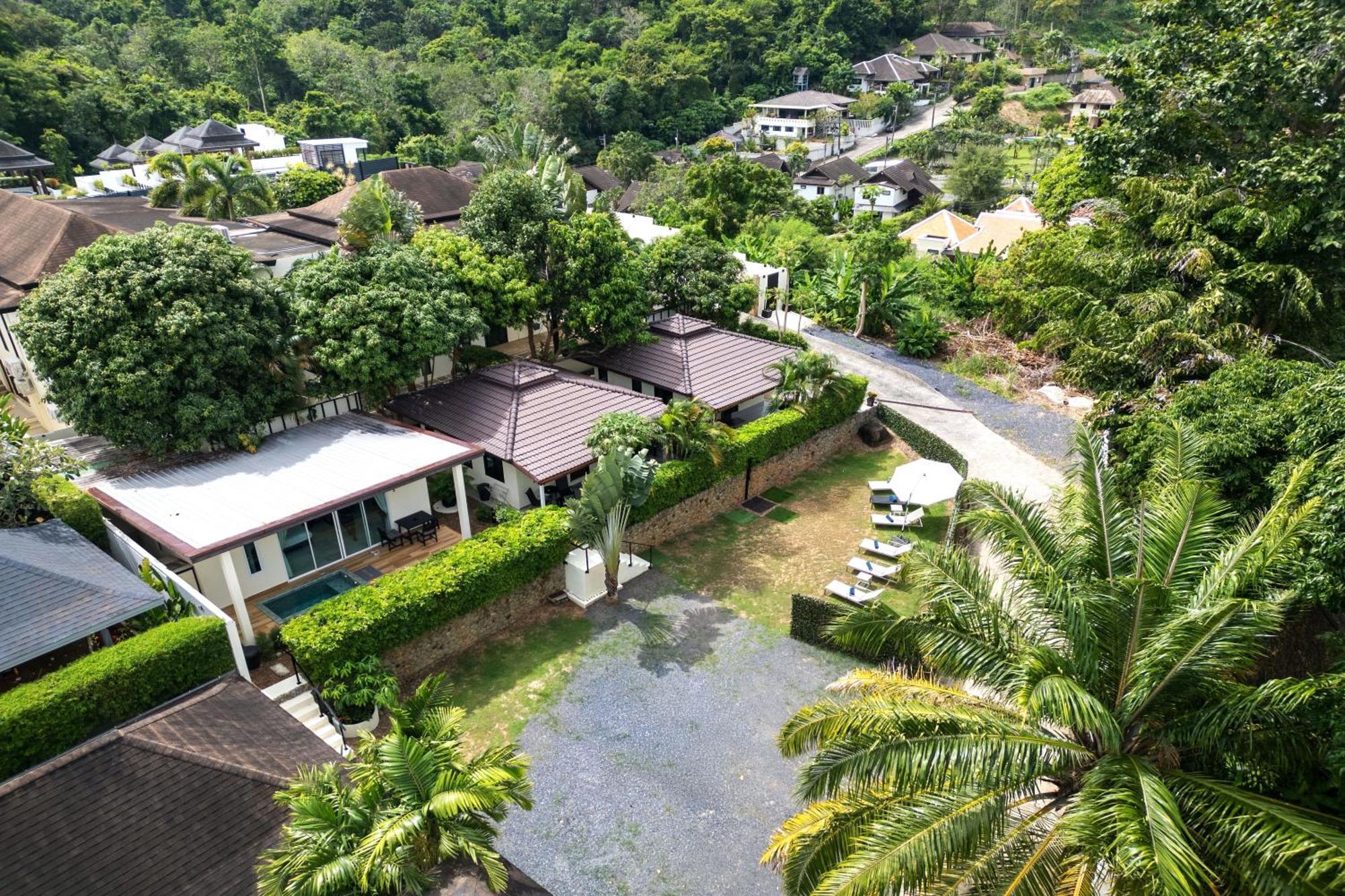 Oxavia Garden Oasis In Nai Harn - Your Private Tropical Garden With 3 Cabins And Jacuzzi Rawai Buitenkant foto