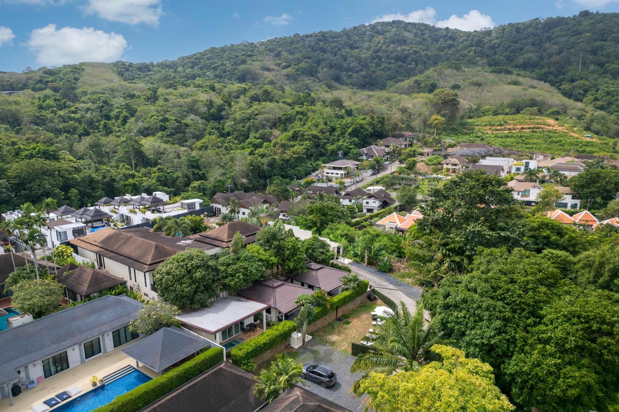 Oxavia Garden Oasis In Nai Harn - Your Private Tropical Garden With 3 Cabins And Jacuzzi Rawai Buitenkant foto