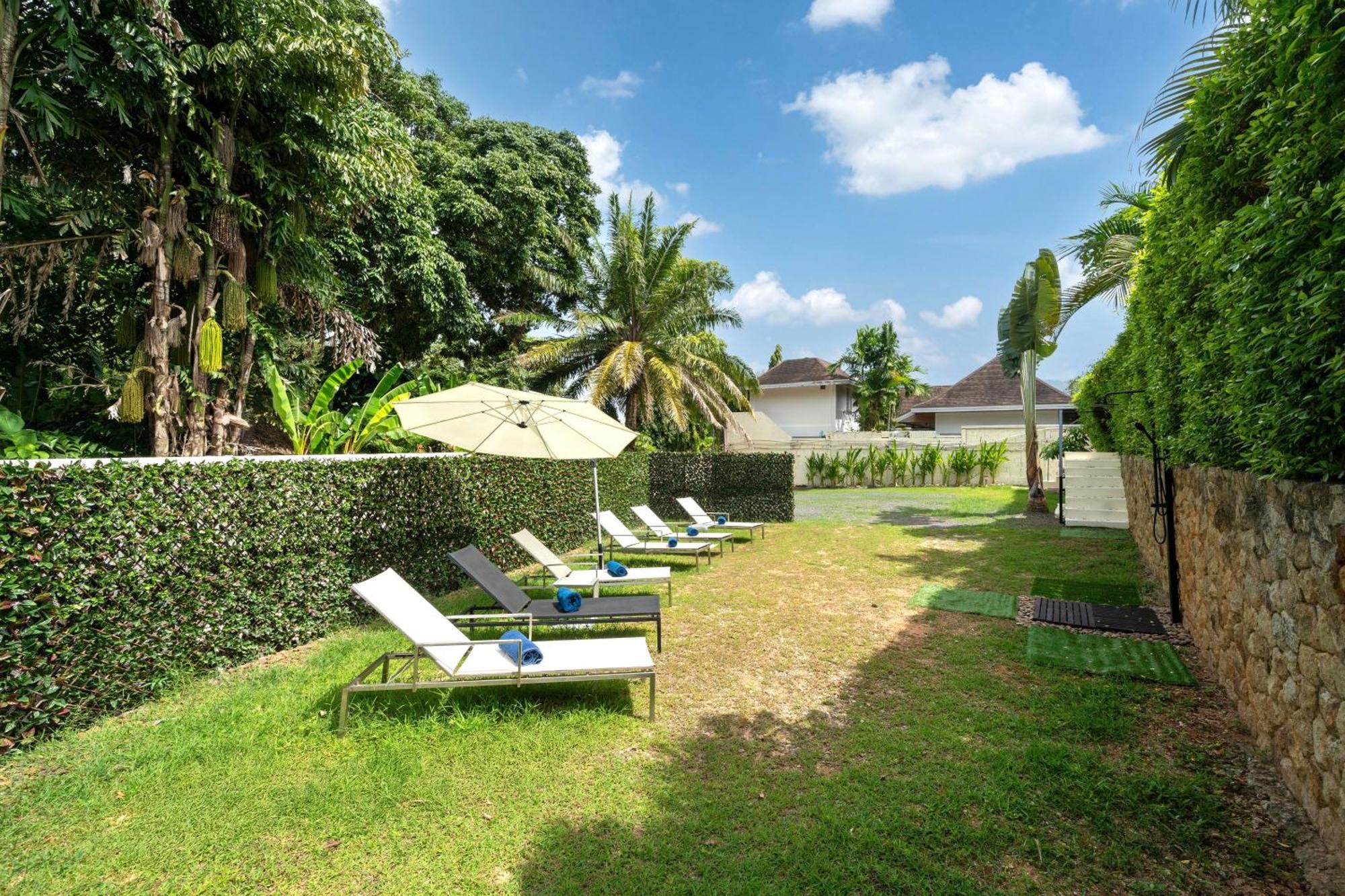 Oxavia Garden Oasis In Nai Harn - Your Private Tropical Garden With 3 Cabins And Jacuzzi Rawai Buitenkant foto