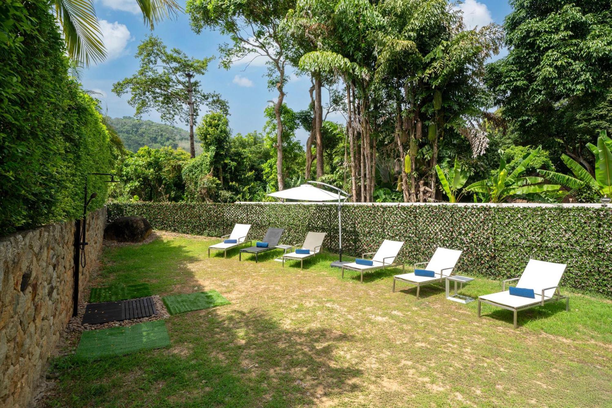 Oxavia Garden Oasis In Nai Harn - Your Private Tropical Garden With 3 Cabins And Jacuzzi Rawai Buitenkant foto